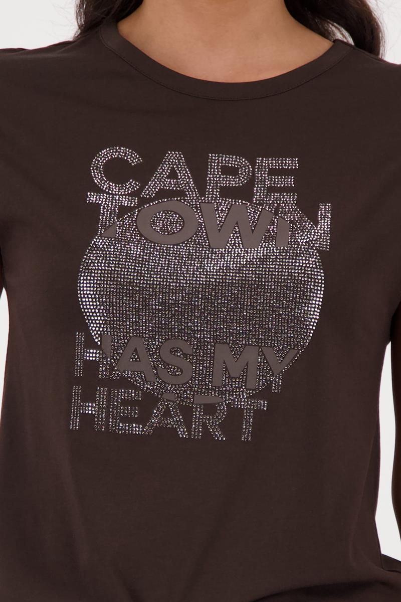 Monari T-Shirt 410156 Bruin 4