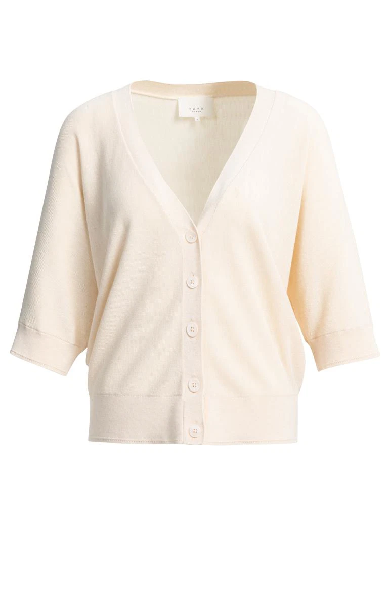 YAYA Vest 01-010157-605 Off-White 1
