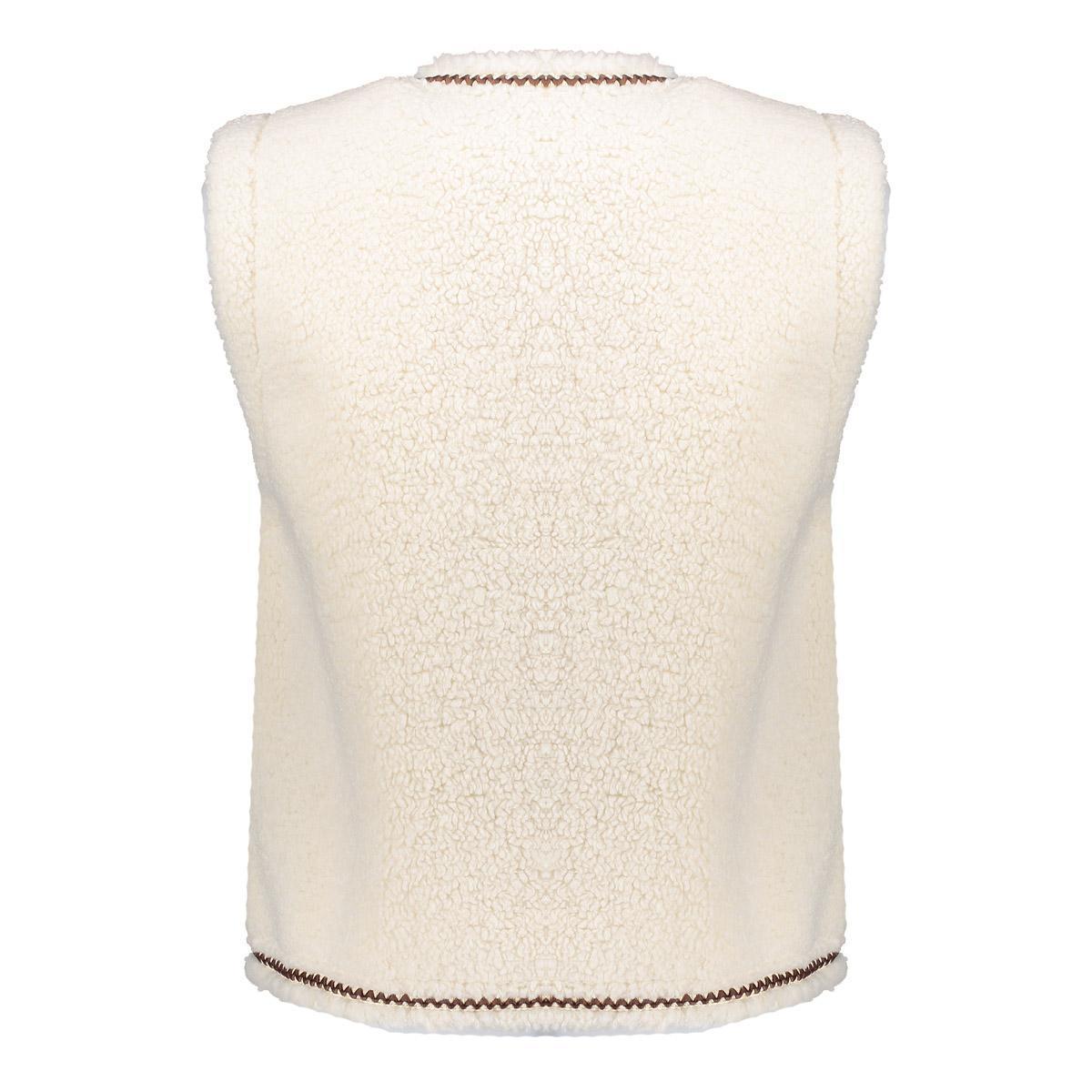 Geisha Gilet 55541-19 Off-White 3