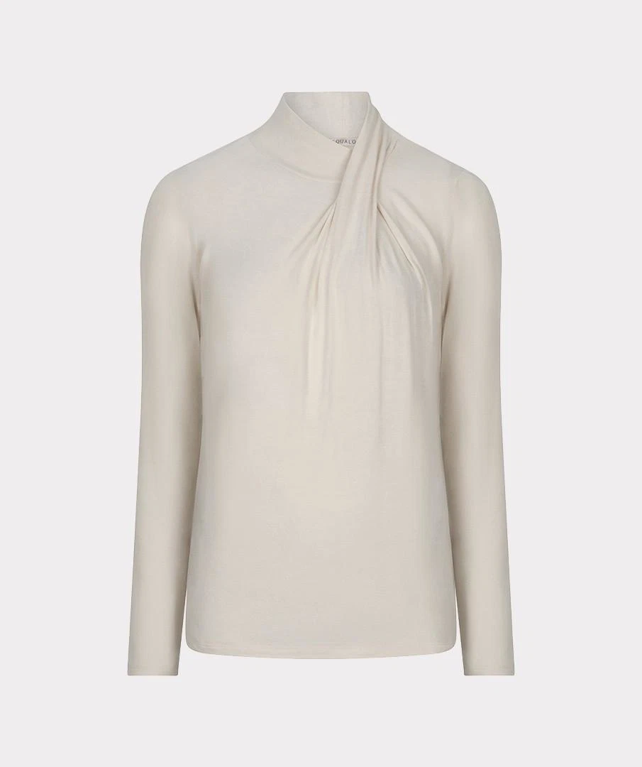 EsQualo Longsleeve W26.30718 Off-White 1