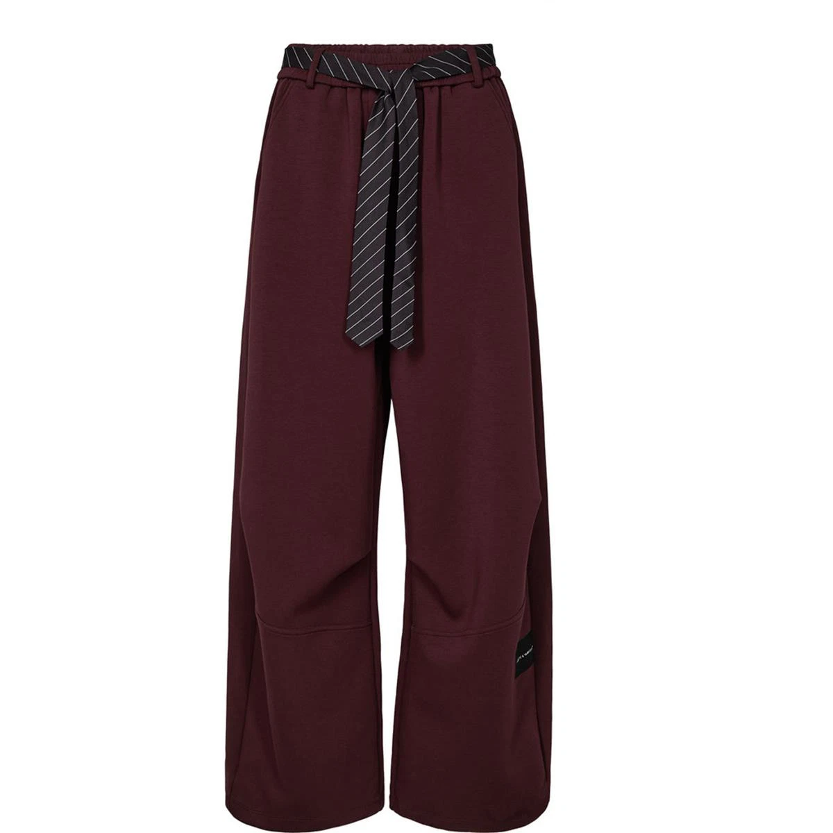 Haute L'Amitié Trackpants Maxi Split Rood 1