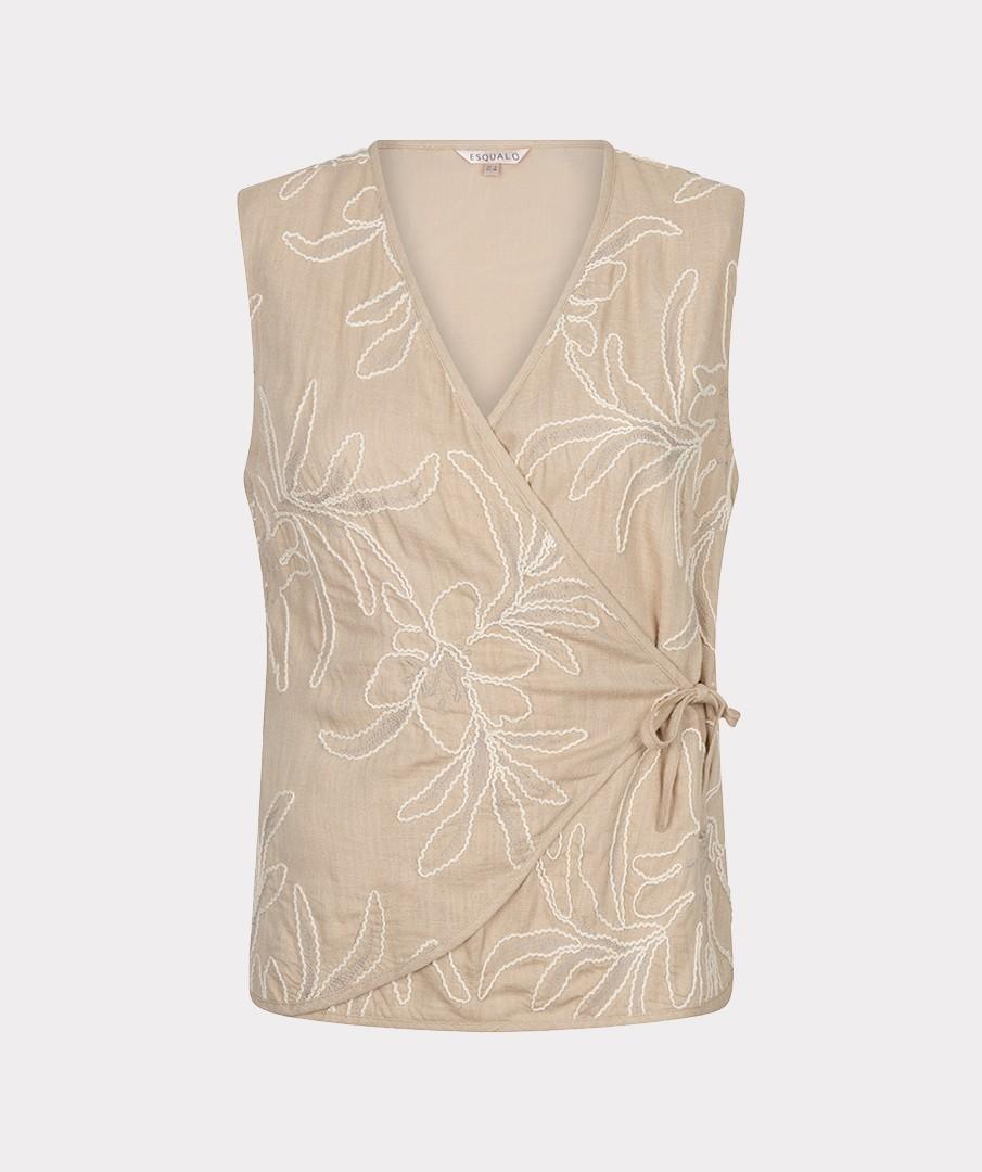 EsQualo Top HS26.15210 Beige 2