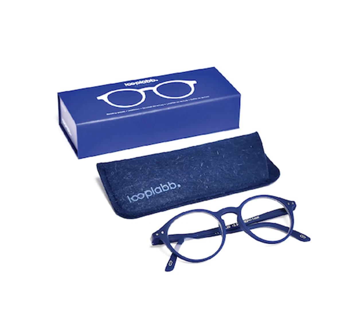 Looplabb Bril LL FAUST Blauw 2