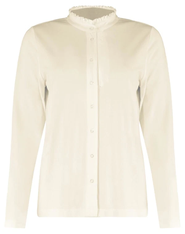 Bloomings Blouse SLT275-9098 Off-White 1
