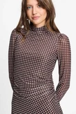POM Amsterdam Jurk SP9740 Bruin 5