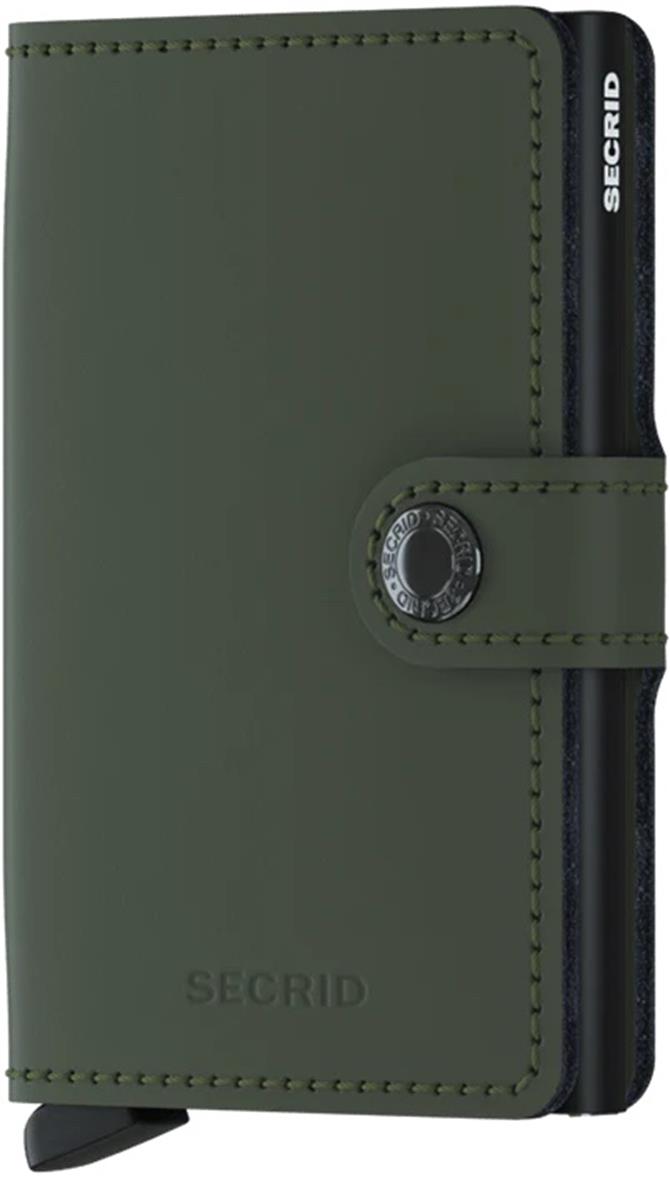 Secrid Secrid Miniwallet Matte Green Black Groen 1