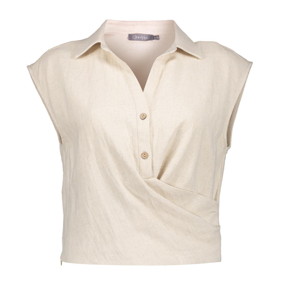 Geisha Blouse 63302-10 Off-White 2