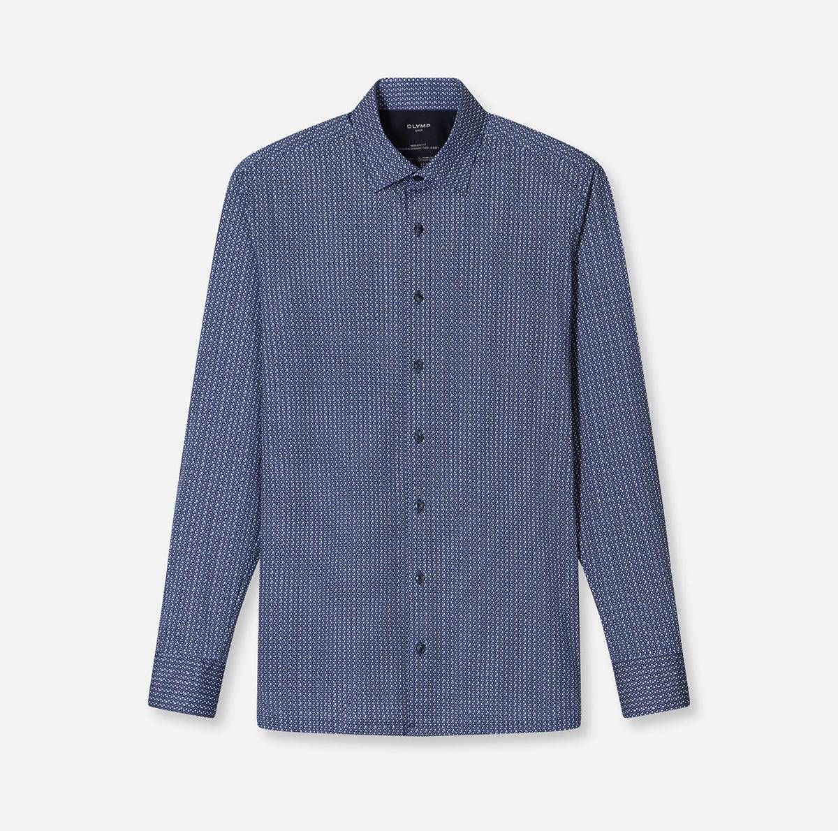 Olymp Overhemd 134684 Blauw 3