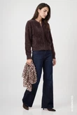 Monari Sjaal 810056 Bruin 6