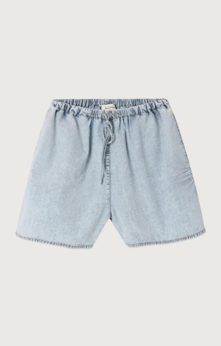 American Vintage Short Paybou Blauw 1