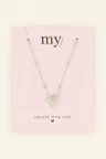 My Jewellery Ketting MJ08822 Zilver 2