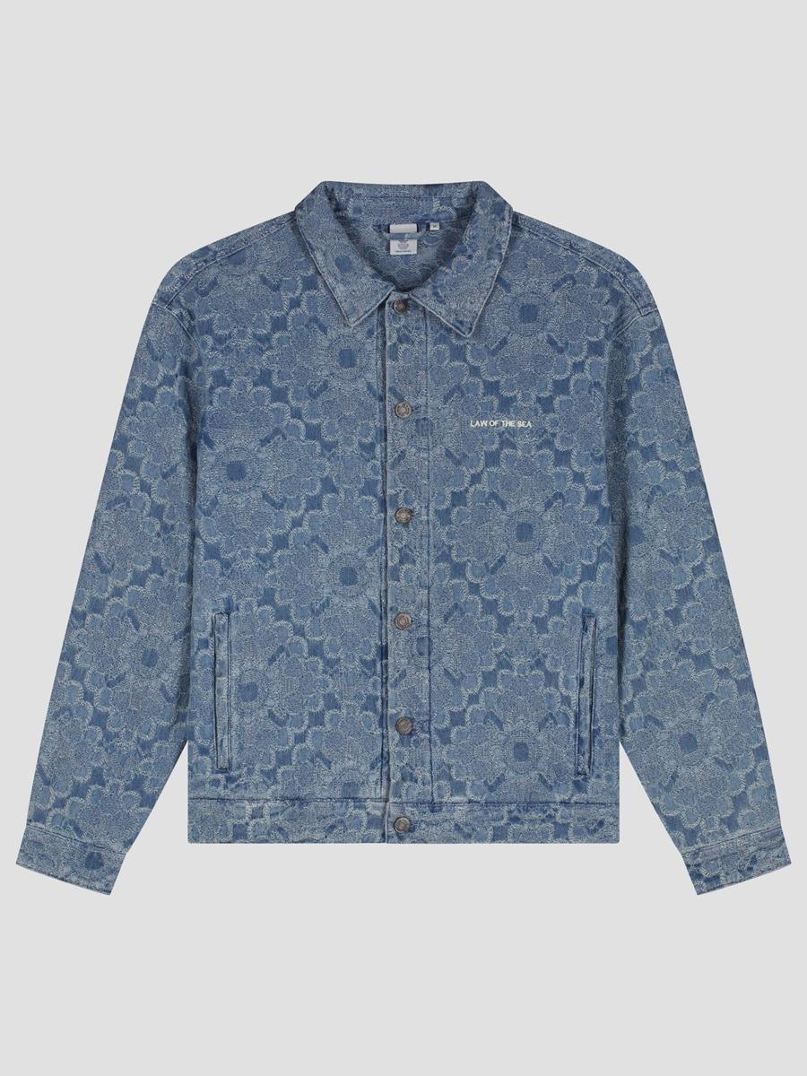 Law of the Sea Overshirt LAW-10497 Blauw 2