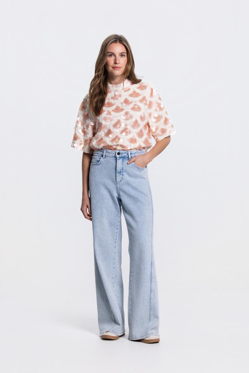 Jansen Amsterdam Blouse RIAN SS26.4 Oranje 4