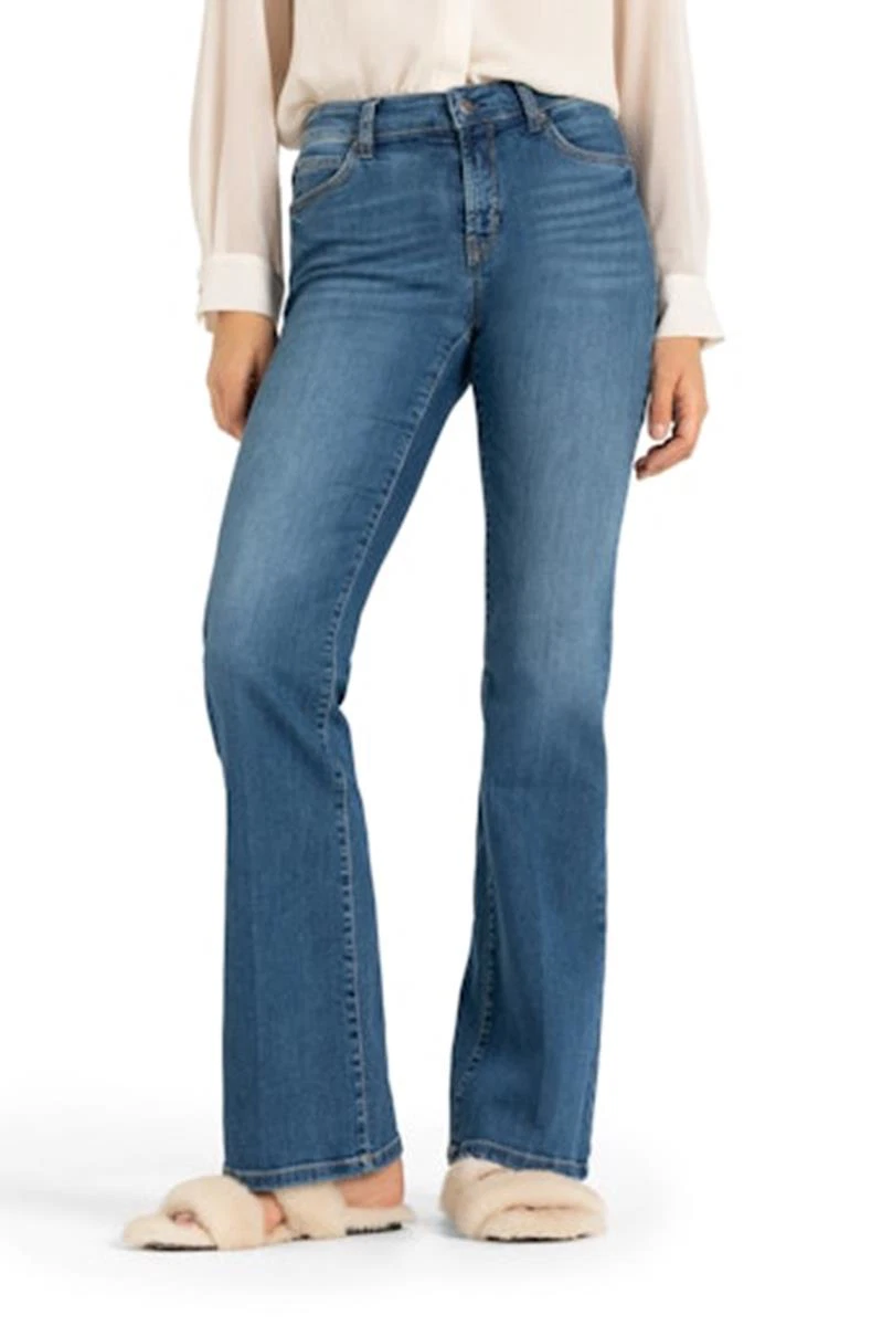 Cambio Jeans Paris Flared Blauw 1