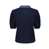 Geisha Vest 64507-10 Blauw 2