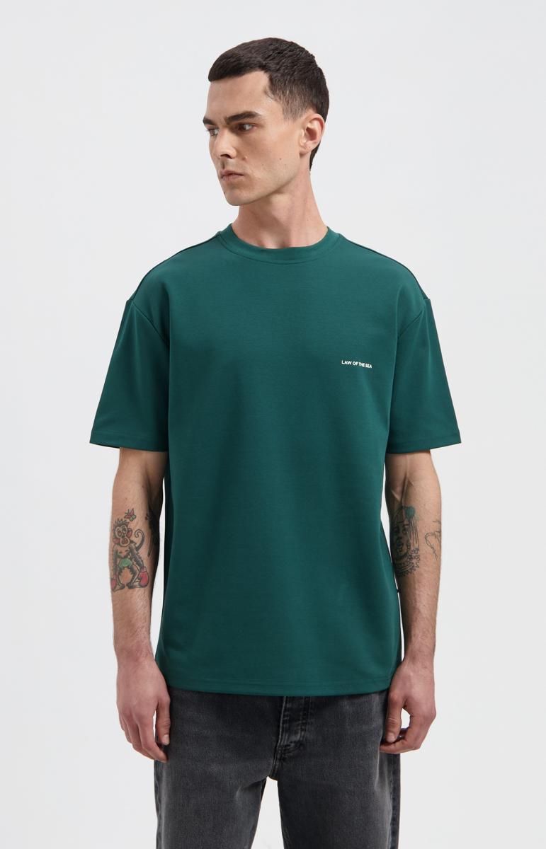 Law of the Sea T-Shirt Resilience Groen 1