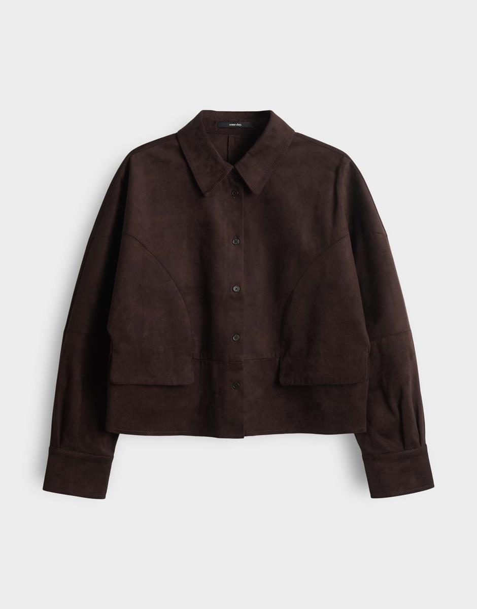 SOMEDAY Blazer Nylia Bruin 2