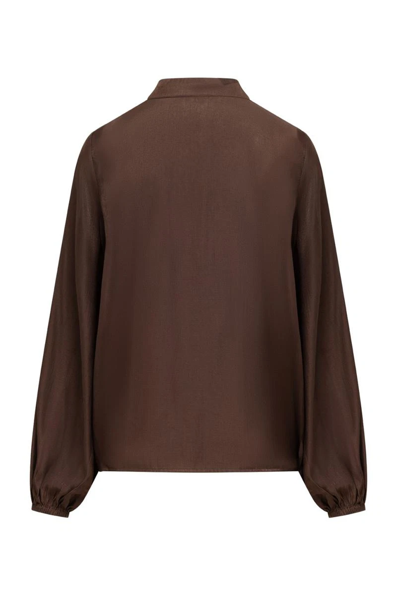 Label DOT Blouse 2621042 Bruin 2