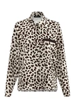 Frank Walder Blouse NOS726101 Bruin 1