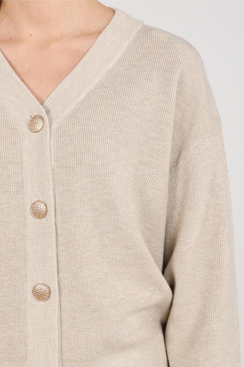 NUKUS Vest NKF05039 Beige 6