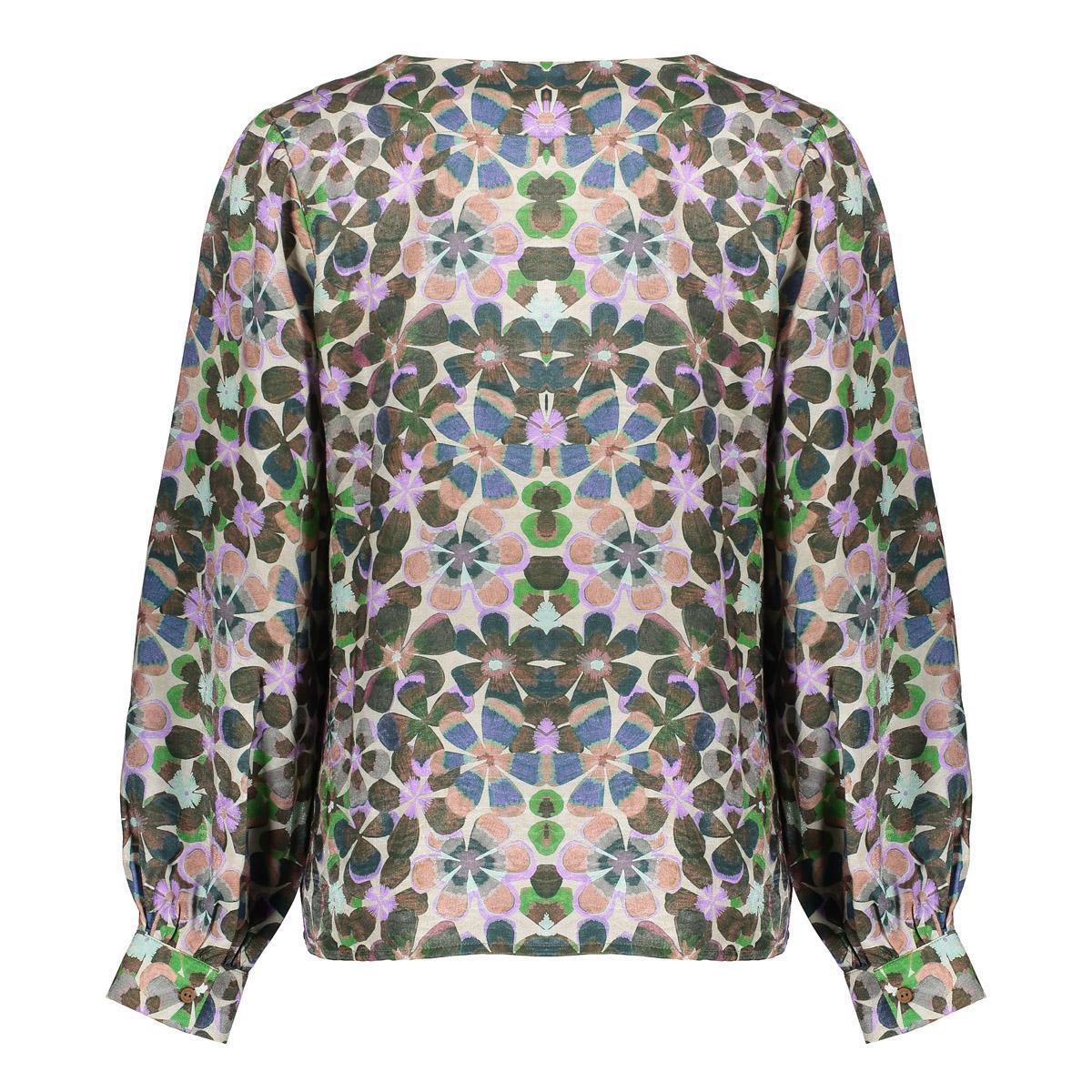 Geisha Blouse 53636-20 Groen 2