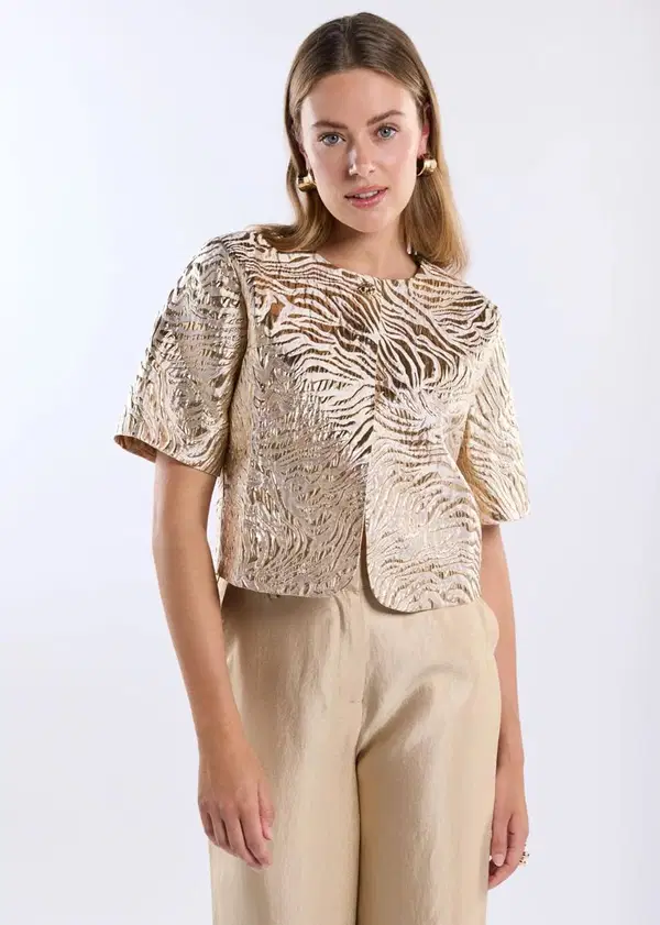 Freebird Blazer Livia Goud 1