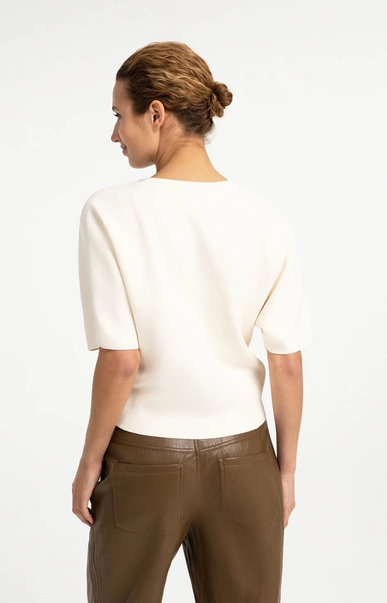 YAYA Trui 01-000616-608 Off-White 3