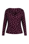 Studio Anneloes Blouse Fleur top Paars 1