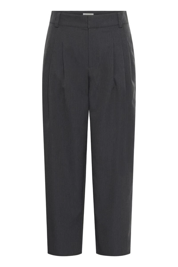 My Essential Wardrobe Pantalon Evie Grijs 1