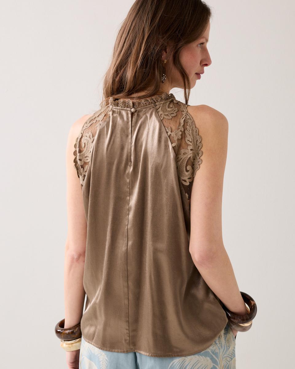 Summum Top 2s3468-12464 Taupe 5