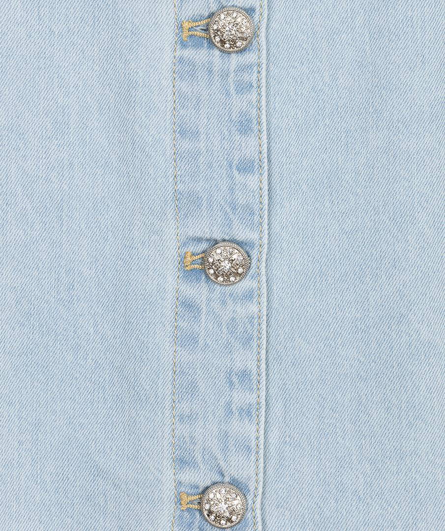 EsQualo Blouse HS26.12206 Blauw 3
