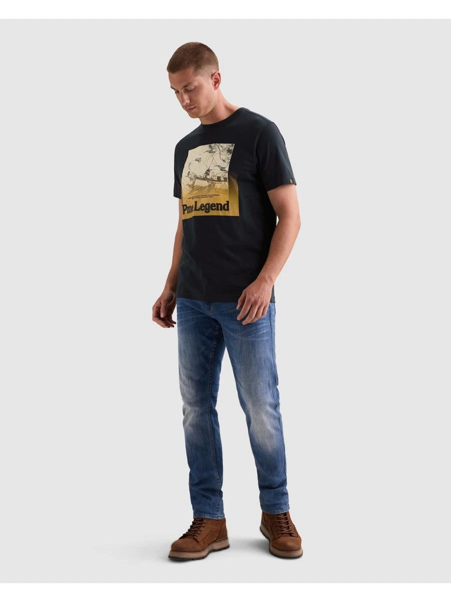 PME Legend T-Shirt PTSS2608571 Blauw 4
