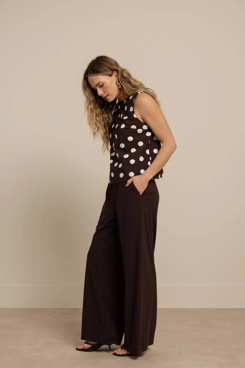 Studio Anneloes Top Jilian Dot Bruin 4