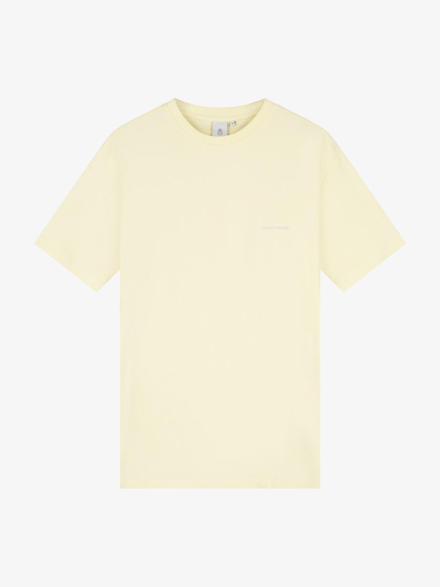 Law of the Sea T-Shirt Alfresco Geel 4