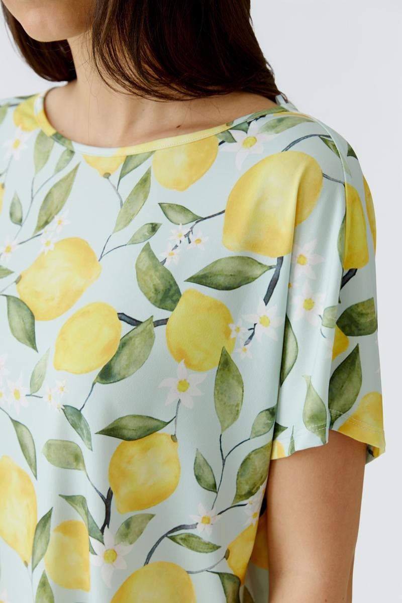 Oui T-Shirt 0097536 Geel  5