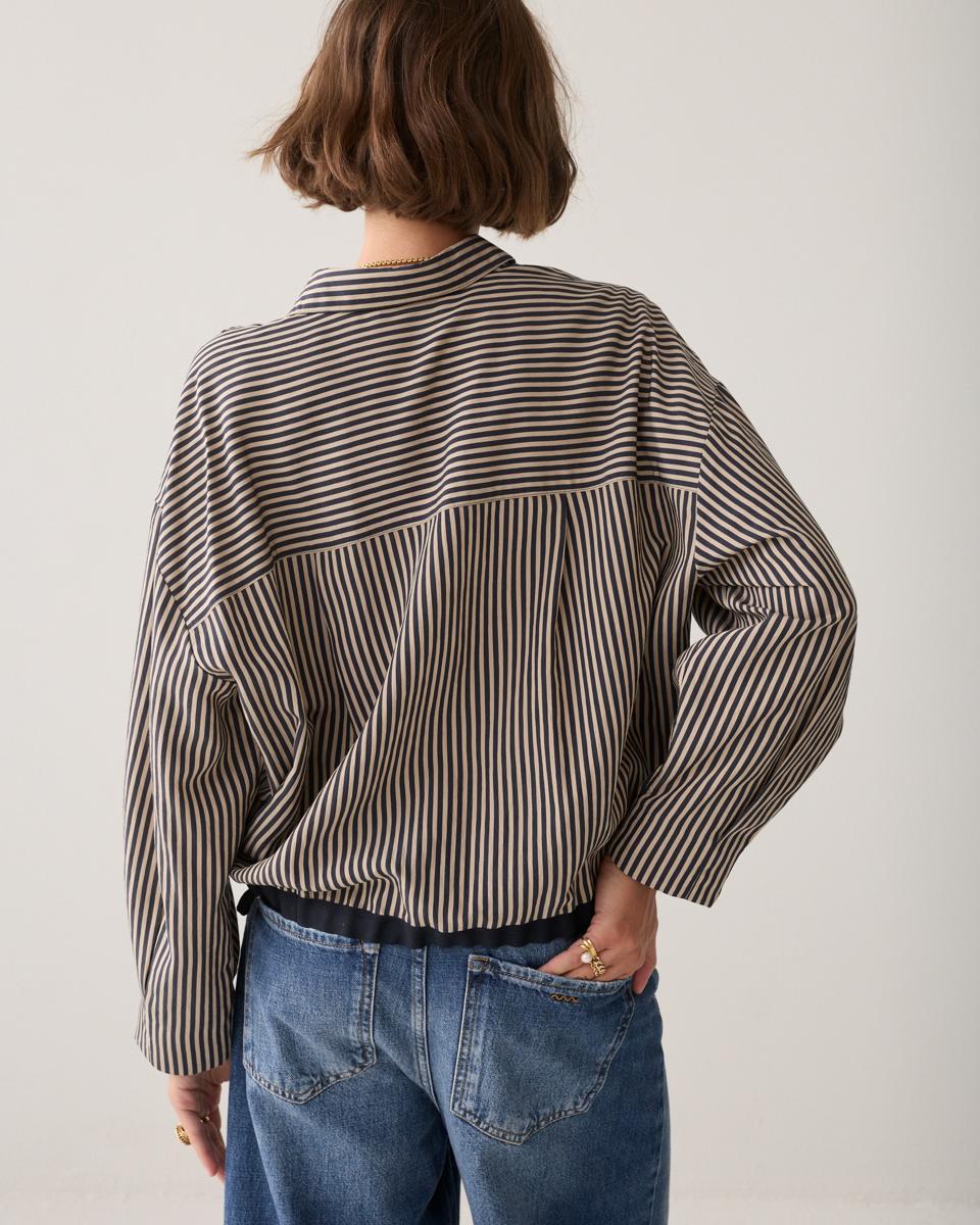 Summum Blouse 2s3548-12491 Blauw 3