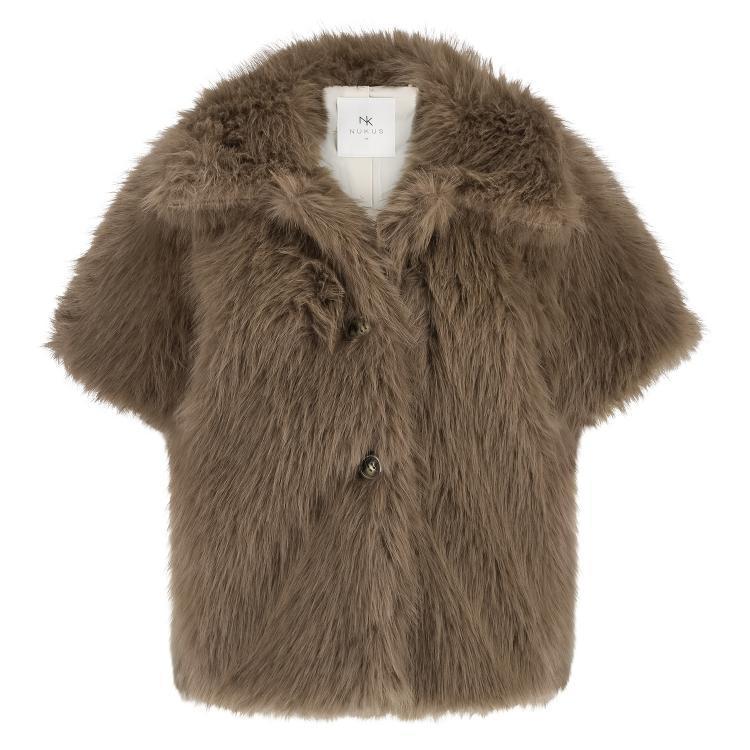 NUKUS Bodywarmer NKF08002 Bruin 2