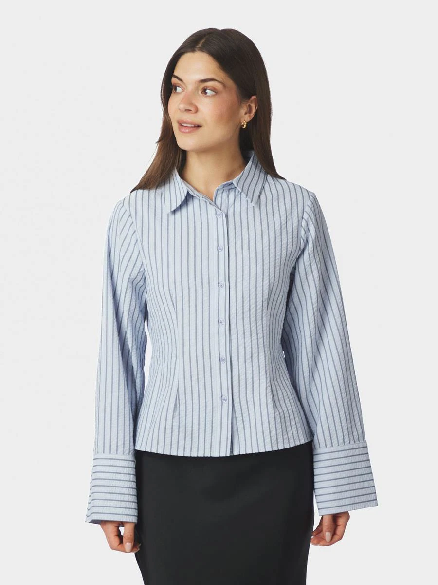Neo Noir Blouse Rosa Blauw 1