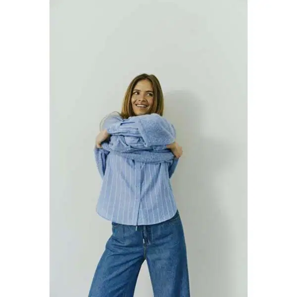 Freequent Blouse Solly Blauw 1