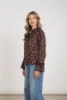 NUKUS Blouse NKF02159 Bruin 5