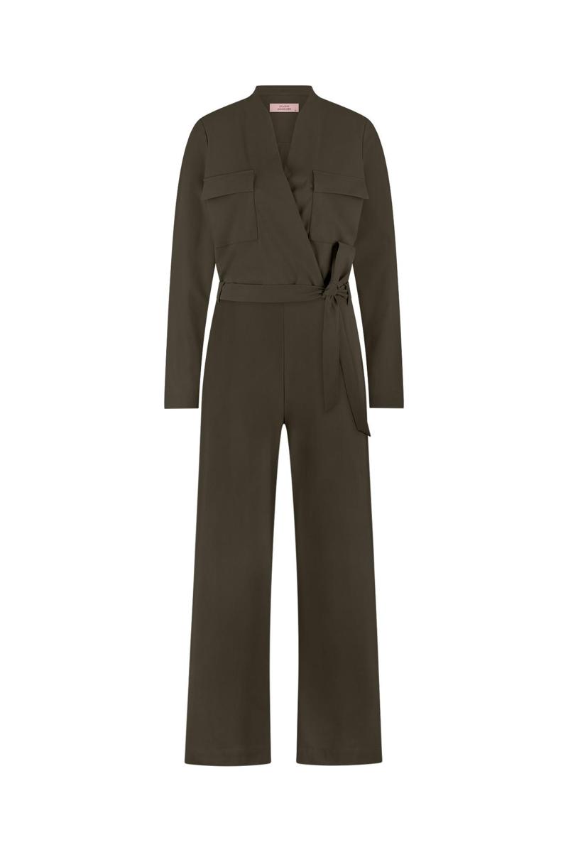 Studio Anneloes Jumpsuit Nadia pocket jump Groen 2