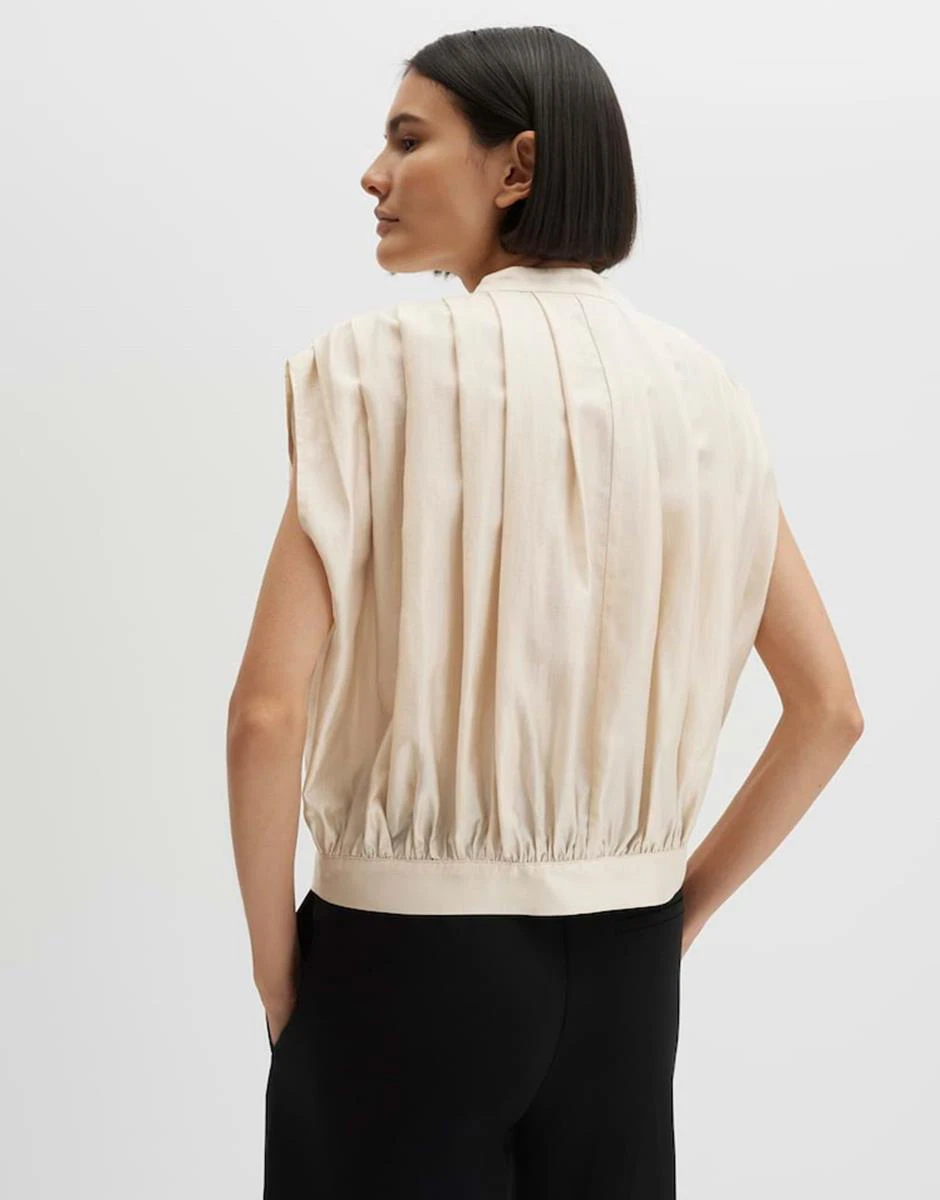SOMEDAY Blouse Ziola Beige 3