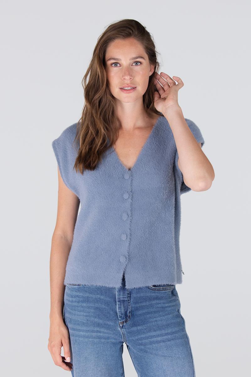 Jansen Amsterdam Vest Chelsie Blauw 1