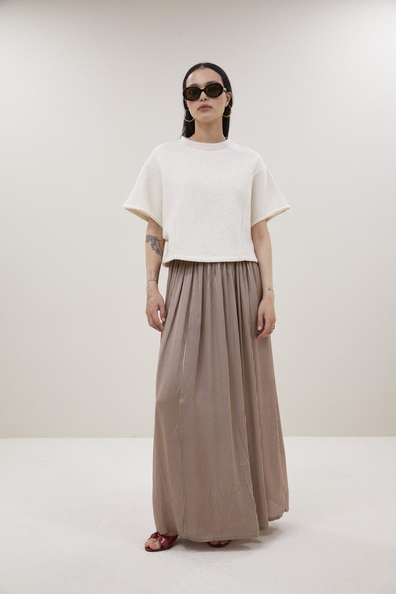 By-Bar Rok Reva Stripe Rood 1
