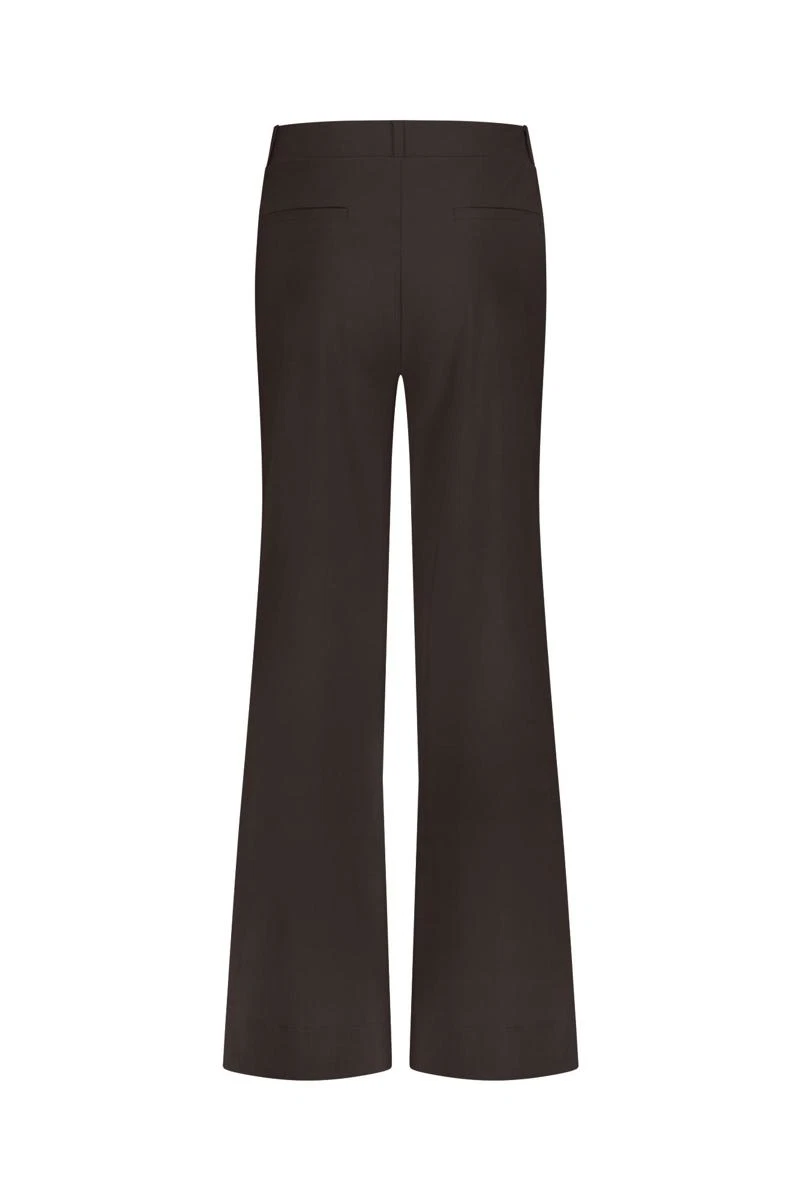 Studio Anneloes Pantalon Lexie Bonded Long Bruin 4