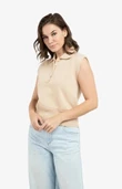 YAYA Top 01-000572-603 Beige 1