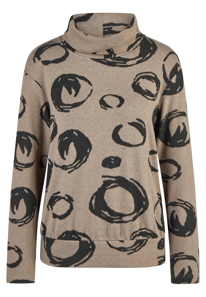 Rabe Longsleeve 57-123364 Taupe 3