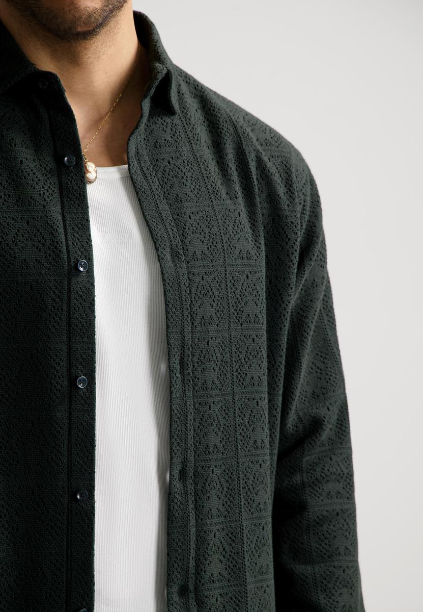 Dstrezzed Overhemd 303976 Blauw 4