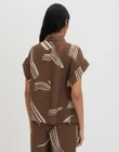 SOMEDAY Blouse Zelyna Bruin 3