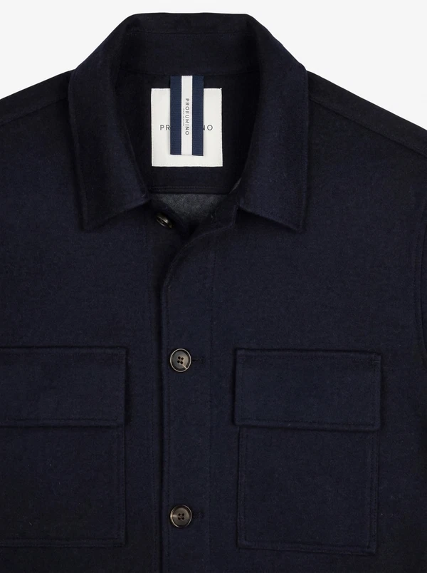 Profuomo Overshirt PPXF30001 Blauw 1